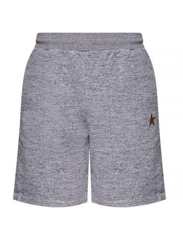 Star Logo Bermuda Shorts Grey - GOLDEN GOOSE - BALAAN 1