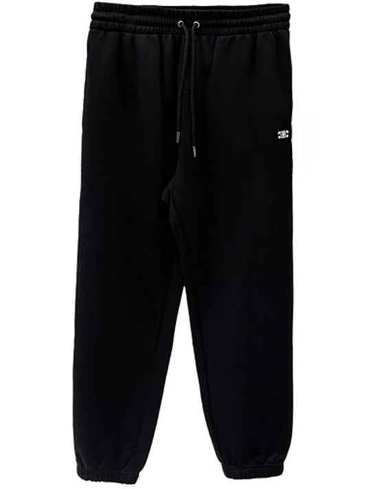 TRIOMPHE TRACK PANTS IN COTTON AND CASHMERE 2Z551450I 38AW Triomphe Cotton Cashmere Track Pants - CELINE - BALAAN 2