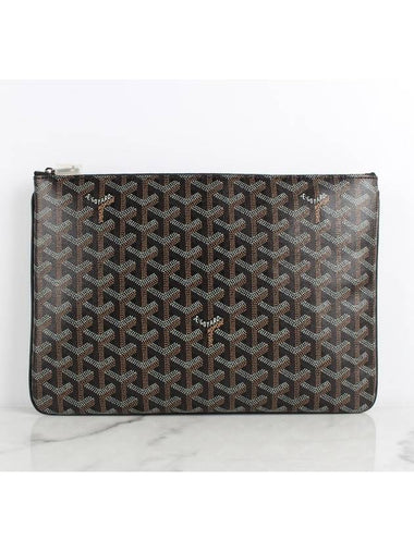 Sena clutch mm black - GOYARD - BALAAN 1