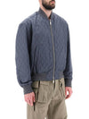 Men's CD Diamond Bomber Jacket Grey - DIOR - BALAAN 3