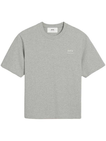 Alexandre Mattiussi Short Sleeve T-Shirt Grey - AMI - BALAAN 1