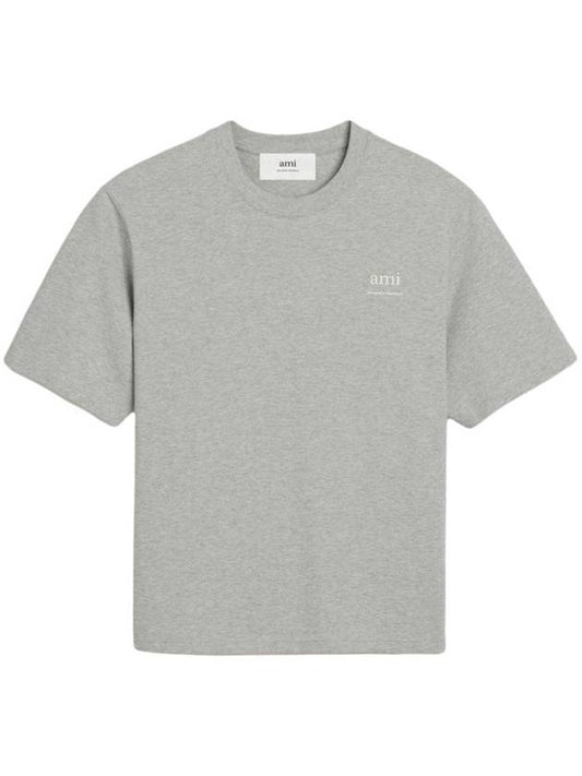 Alexandre Mattiussi Short Sleeve T-Shirt Grey - AMI - BALAAN 1