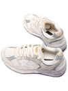 Mesh and Suede Leather Dad-Star Sneakers White Beige - GOLDEN GOOSE - BALAAN 7