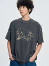 City Pigment Short Sleeve T-Shirt Charcoal - MOO - BALAAN 1