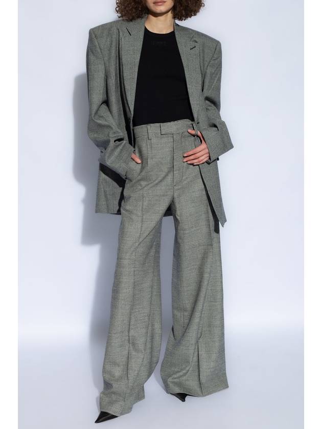 VETEMENTS Wool Trousers, Women's, Grey - VETEMENTS - BALAAN 2