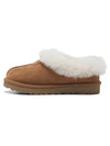 Tazzette Fur Collar Suede Slip-On Chestnut - UGG - BALAAN 2