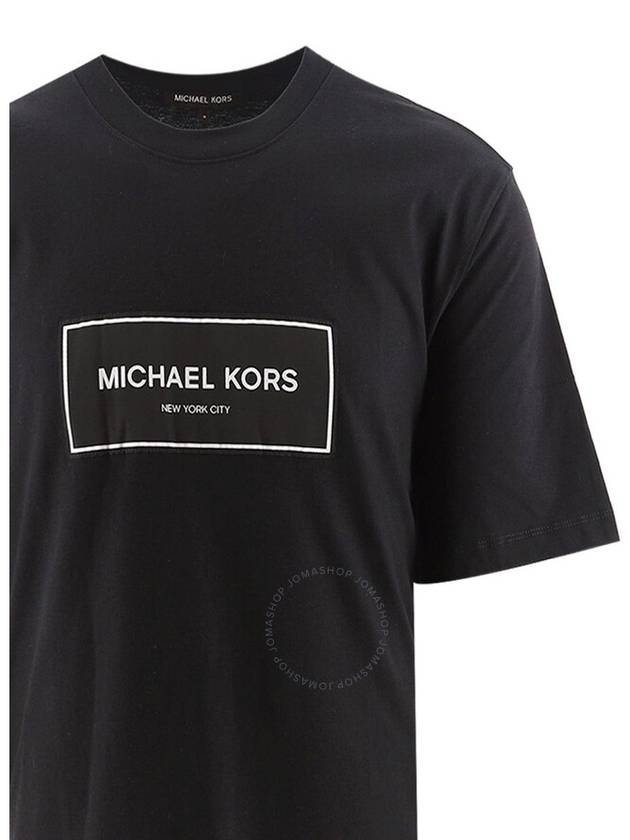 Michael Kors Flagship Logo-Print Cotton T-Shirt, Size Small - MICHAEL KORS - BALAAN 2