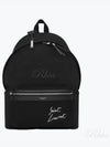 Embroidered City Canvas Backpack Black - SAINT LAURENT - BALAAN 2