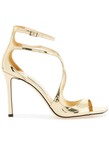 metallic leather azia 95 sandals - JIMMY CHOO - BALAAN 1