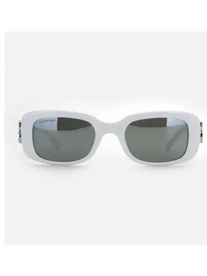 Eyewear Square Acetate Sunglasses White - BALENCIAGA - BALAAN 2