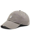 Embroidered Pony Ball Cap Grey - POLO RALPH LAUREN - BALAAN 2