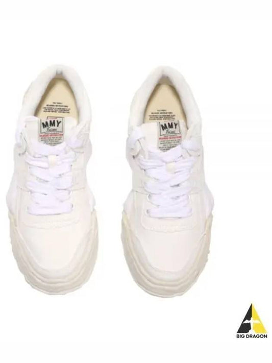 24 A08FW704 white parka low top sneakers - MIHARA YASUHIRO - BALAAN 1