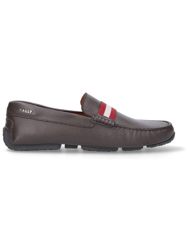 Pearce Leather Loafer Brown - BALLY - BALAAN 2