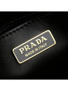 Triangular Logo Saffiano Leather Tote Bag Nero - PRADA - BALAAN 8