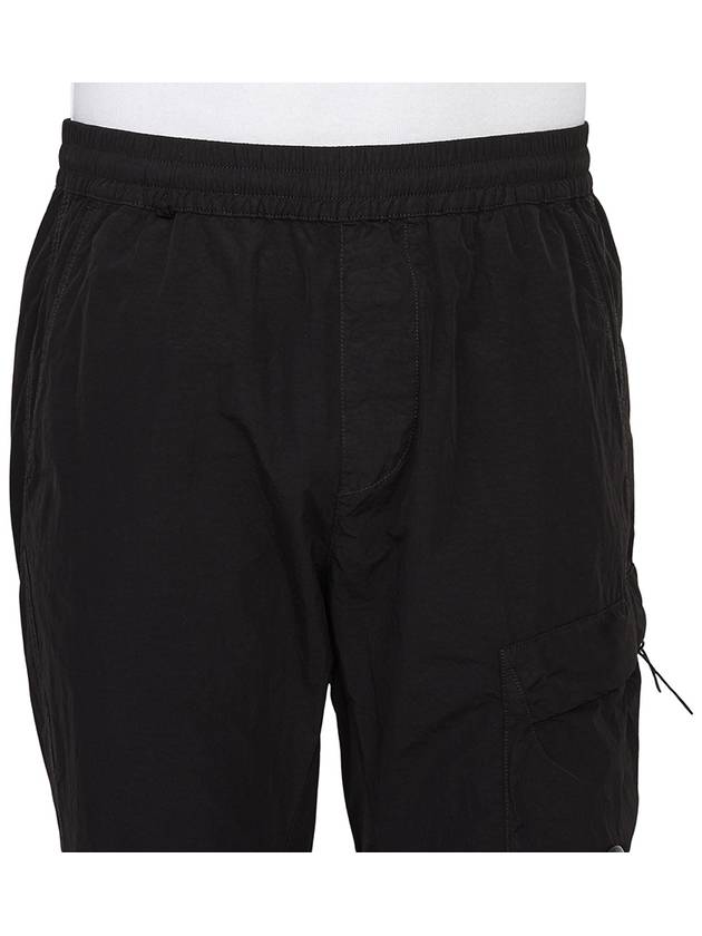 Men's Cargo Straight Pants Black - CP COMPANY - BALAAN 6