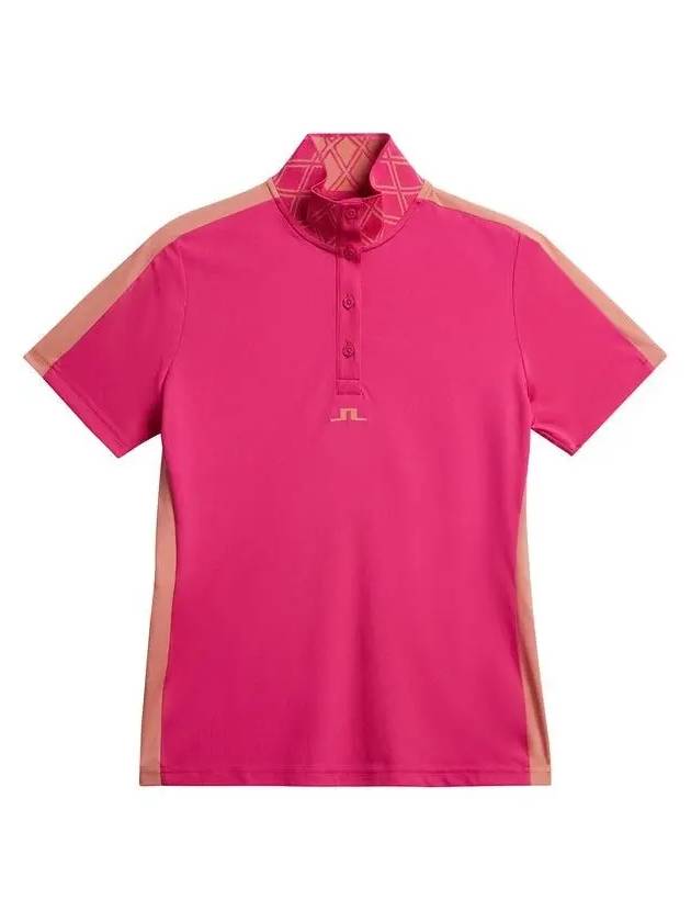 Women s Pip Golf Polo Fuchsia Purple GWJT09010 Q116 - J.LINDEBERG - BALAAN 1