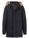 Stage Lake Parka Black Brown Fur Black - MOOSE KNUCKLES - BALAAN 1