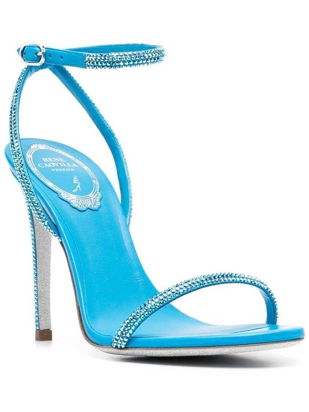 RENE' CAOVILLA Sandals Blue - RENE CAOVILLA - BALAAN 3