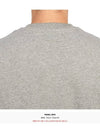 Coeur Sacre Crew Neck Cotton Short Sleeve T-Shirt Heather Grey - AMI - BALAAN 8