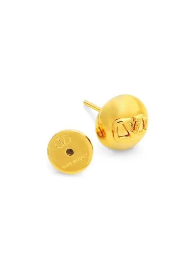 Valentino 4Y2J0R56 MET CS4 J0R56 Garavani V logo single earring - RED VALENTINO - BALAAN 4