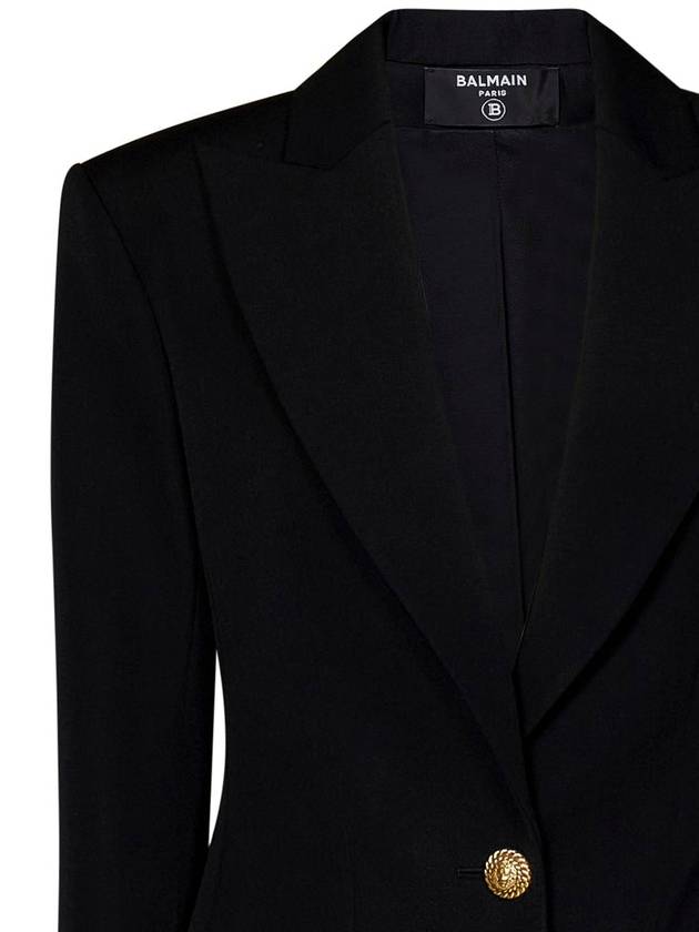 Balmain Single-Breasted Jacket - BALMAIN - BALAAN 3