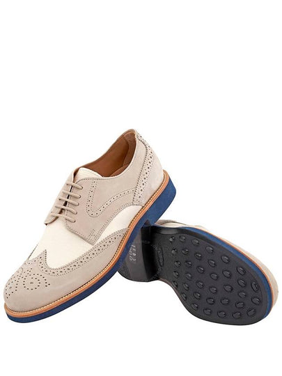 Tods Men's Perforated Two-Tone Nubuck Oxford Brogues, Brand Size 6 ( US Size 7 ) - TOD'S - BALAAN 2