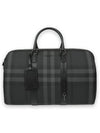 Check Duffel Bag Charcoal - BURBERRY - BALAAN 2