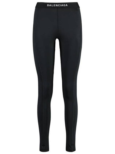 Athletic Leggings Pans Black - BALENCIAGA - BALAAN 1