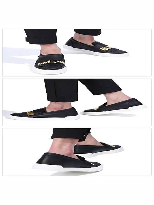 RM6121 NERO gold slipons - GIUSEPPE ZANOTTI - BALAAN 2