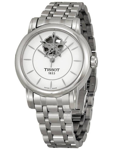 Tissot Lady Heart Automatic White Dial Ladies Watch T0502071101104 - TISSOT - BALAAN 1