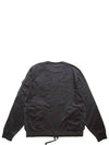 Men's Logo Patch Zip-Up Jacket Black - CP COMPANY - BALAAN 3