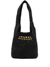 Praia Embroidery Logo Small Shoulder Bag Black - ISABEL MARANT - BALAAN 2