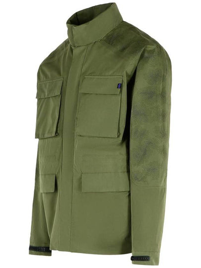 Alpha Industries Green Polyester Jacket - ALPHA INDUSTRIES - BALAAN 2