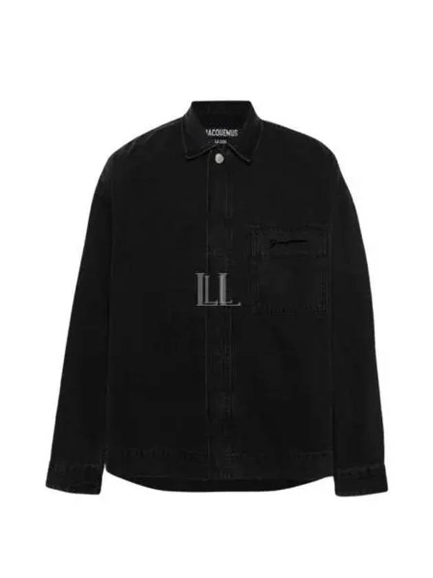 La Chemise De Nimes Denim Jacket Black - JACQUEMUS - BALAAN 2