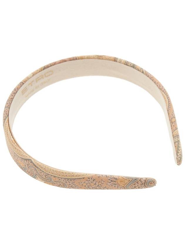 Profumi Logo Hairband Beige - ETRO - BALAAN 6