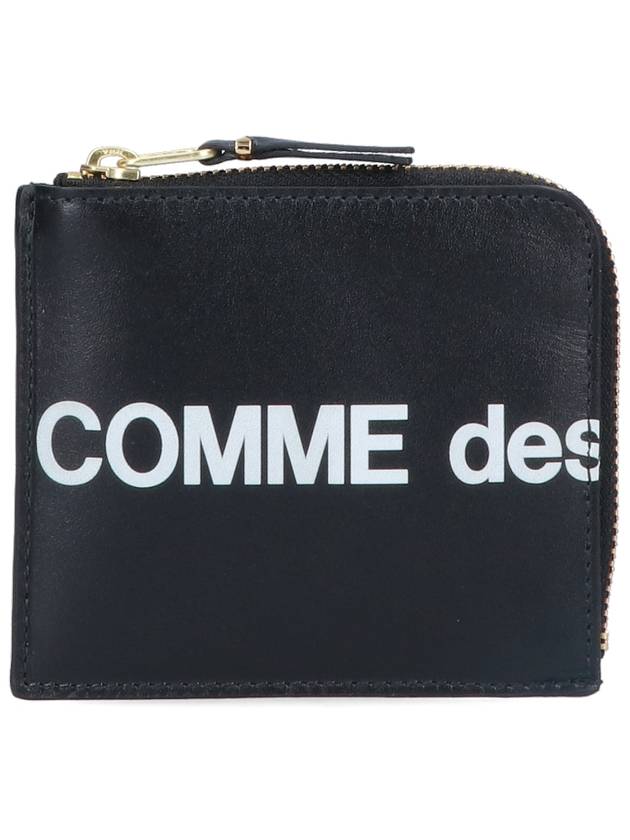 Huge Logo Coin Purse Black - COMME DES GARCONS WALLET - BALAAN 2