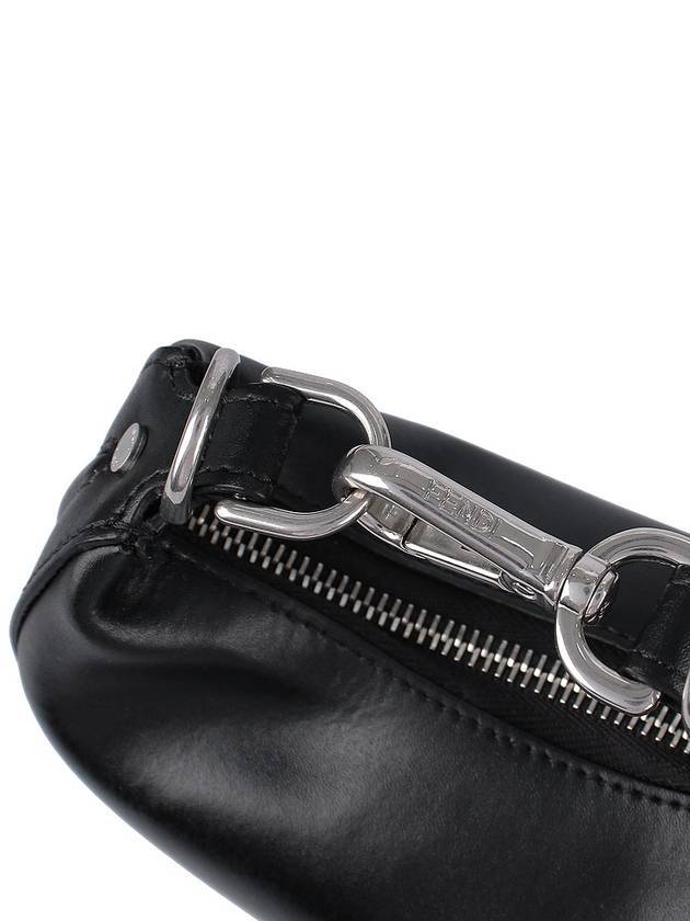 Nano Graphy Leather Mini Bag Black - FENDI - BALAAN 9