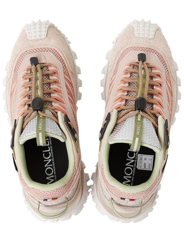 Women's Trailgrip Low Top Sneakers Pink - MONCLER - BALAAN 3