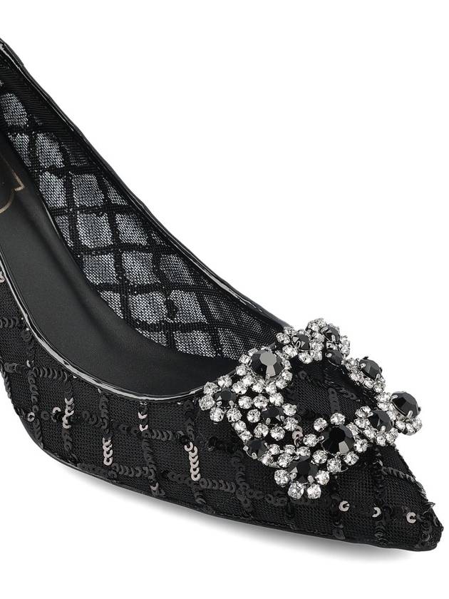 Sequin Pumps Heels Black - ROGER VIVIER - BALAAN 5