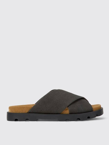 Brutus Cross Strap Slippers Grey - CAMPER - BALAAN 1