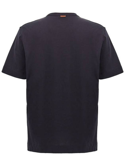 Zegna Logo Embroidery T-Shirt - ERMENEGILDO ZEGNA - BALAAN 2