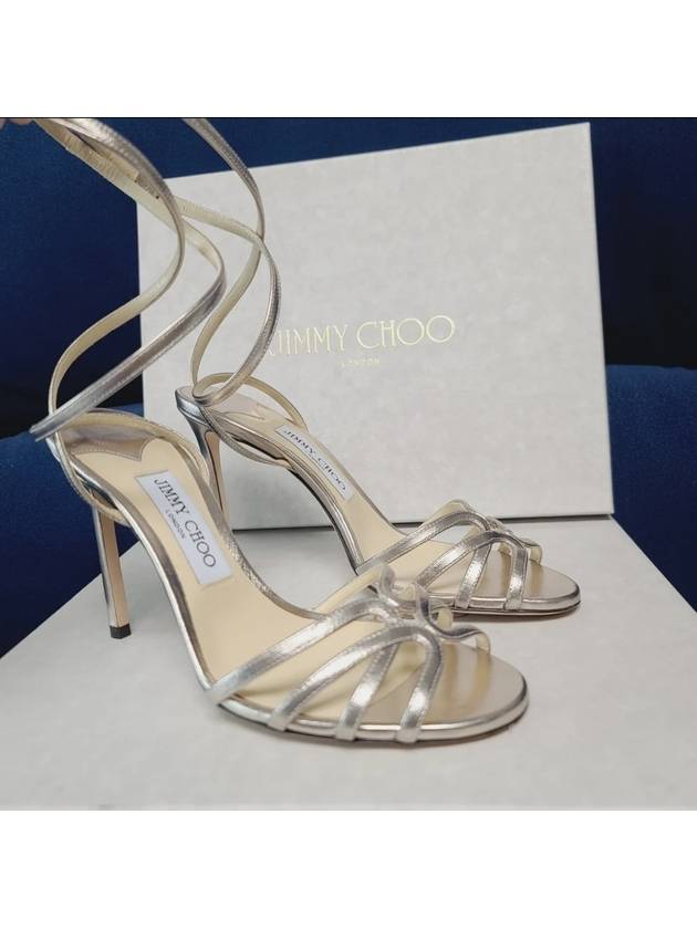 Silver strap sandals MIMI MIMI100MNA last product recommended as a gift for women - JIMMY CHOO - BALAAN 3