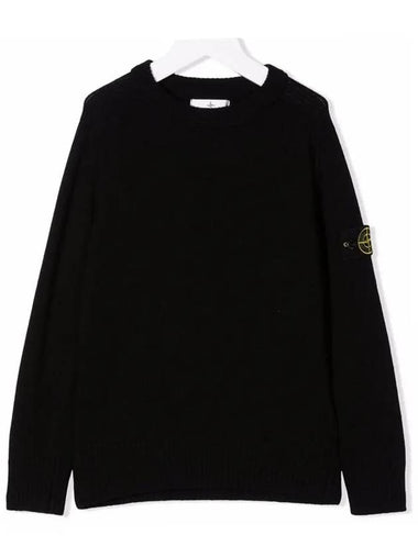 Kids Wappen Crew Neck Knit 7516506A1 V0029 - STONE ISLAND - BALAAN 1