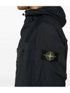 Skin Touch Nylon TC Hooded Jacket Black - STONE ISLAND - BALAAN 5