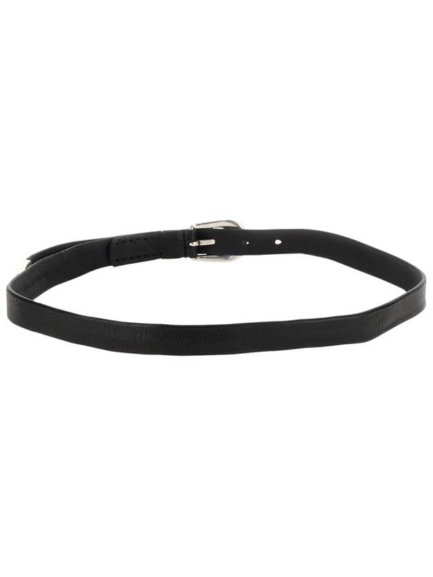 Men's 2cm Leather Belt Black - OUR LEGACY - BALAAN 6