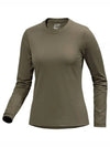 Taema Thermal Crew Neck Long Sleeve T-Shirt Tatsu Heather - ARC'TERYX - BALAAN 2