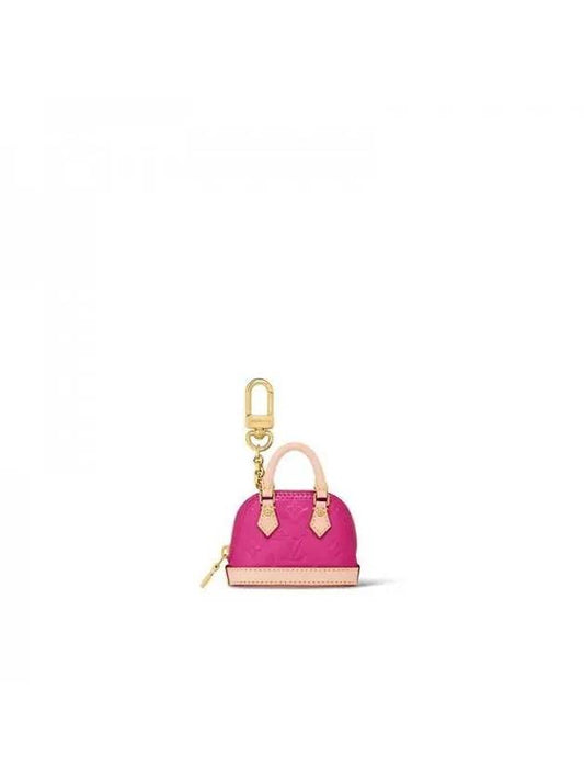 Micro Alma Vernis Key Holder Rose - LOUIS VUITTON - BALAAN 1