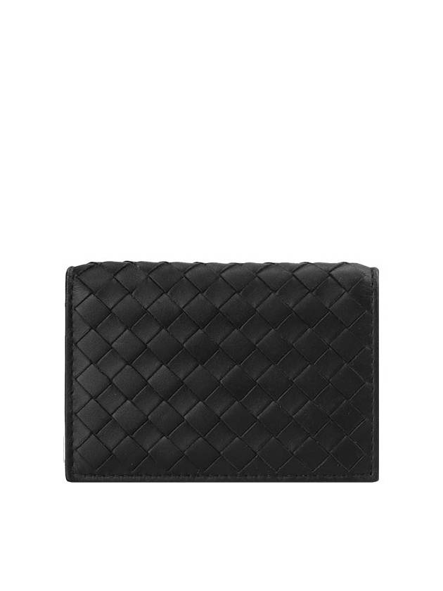 Intrecciato Card Wallet Black - BOTTEGA VENETA - BALAAN 2