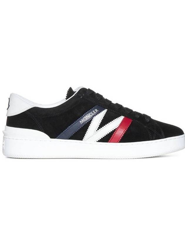 Monaco M Low Top Sneakers Black - MONCLER - BALAAN 1