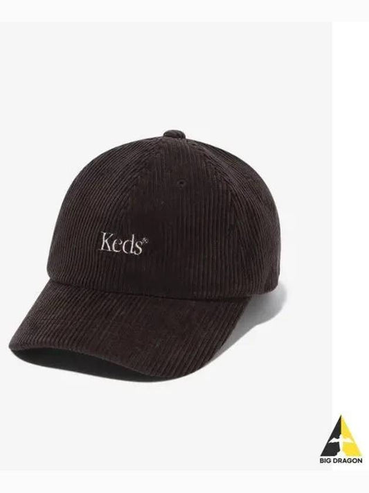 Classic logo corduroy cap KD3CPF6101FBRN - KEDS - BALAAN 1